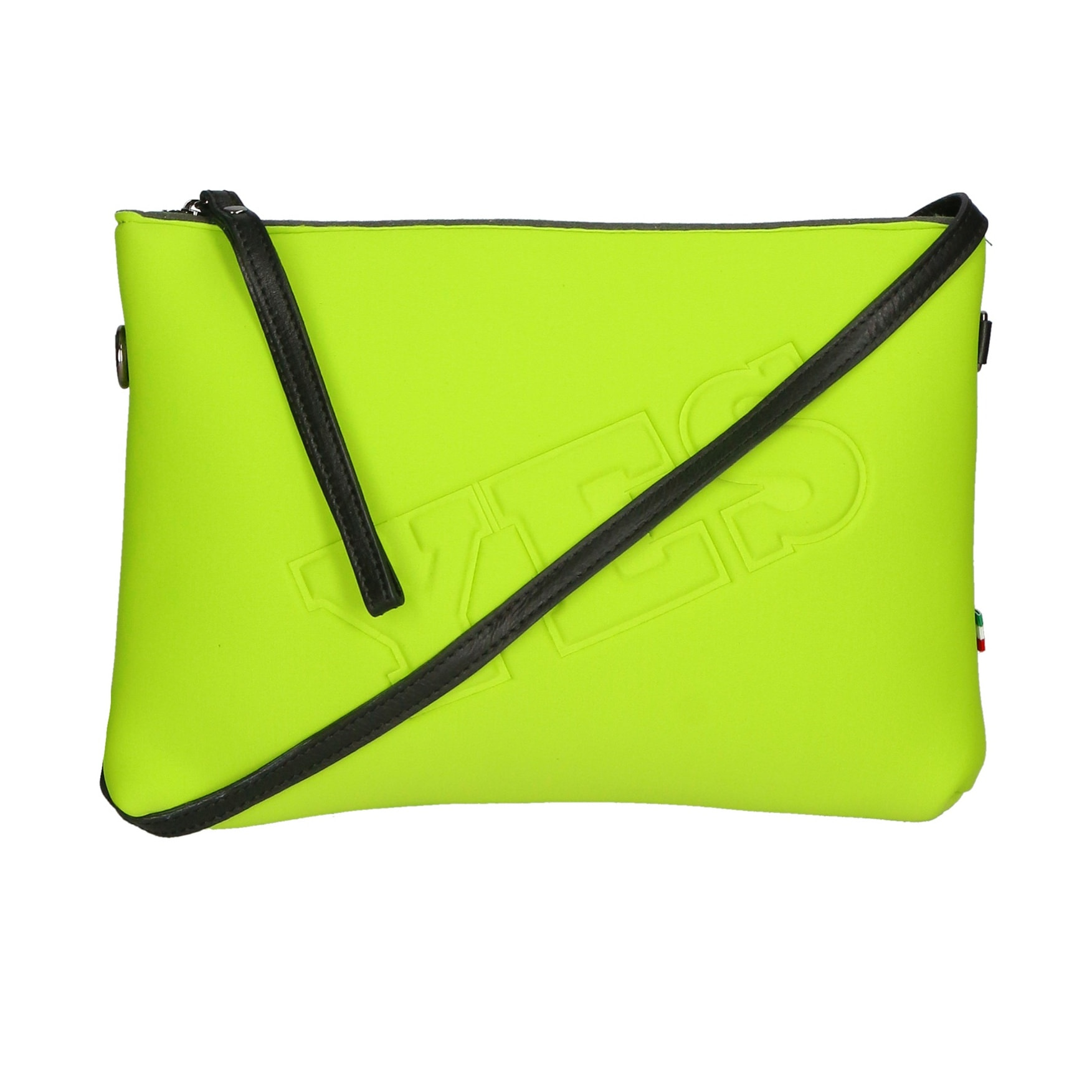 Borsa a spalla da donna - Modello Ottavia - Neoprene - 24.0 x 32.0 x 5.0 cm