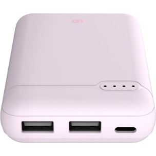 Batterie externe ESSENTIELB 10000 mAh rose