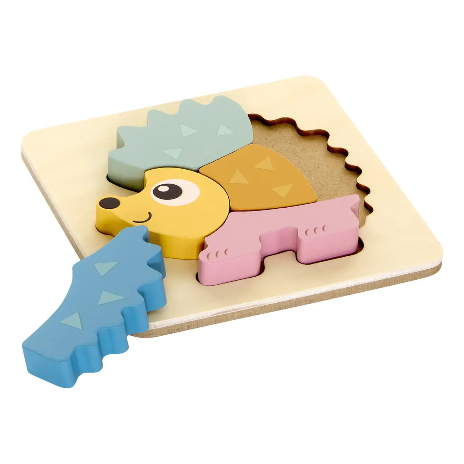 Puzzle éveil en bois Elio 12x12cm