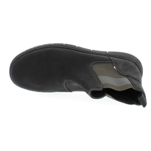 Armata di Mare Scarpe Uomo Stivaletti Chelsea Boots con Soletta Rimovibile in Memory Foam AMU W24L634 Black