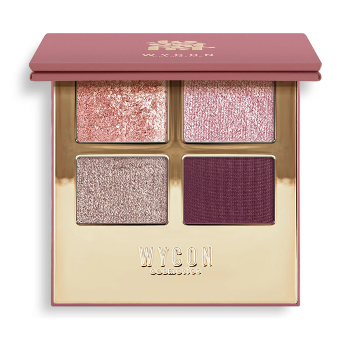 MY TREASURE Palette occhi composta da 4 ombretti in textures matt e shimmer