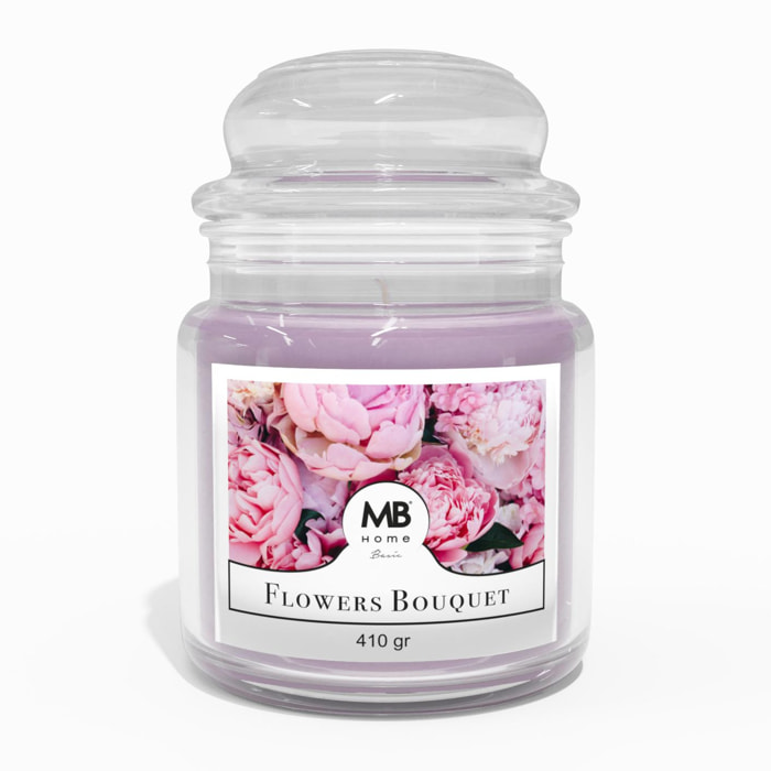 CANDELA MB HOME BASIC-FLOWERS BOUQUET 410GSM