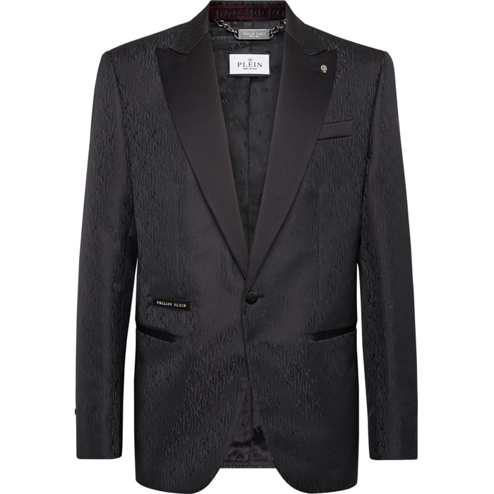 PHILIPP PLEIN One-Button Blazer Slim Fit