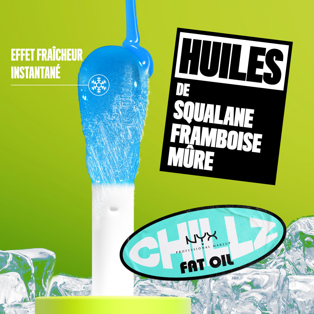 NYX Professional Makeup FAT OIL Gloss POLAR PEPPERMINT