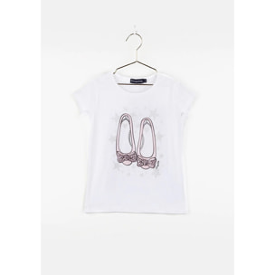 Camiseta de Niña Bailarinas Rosa