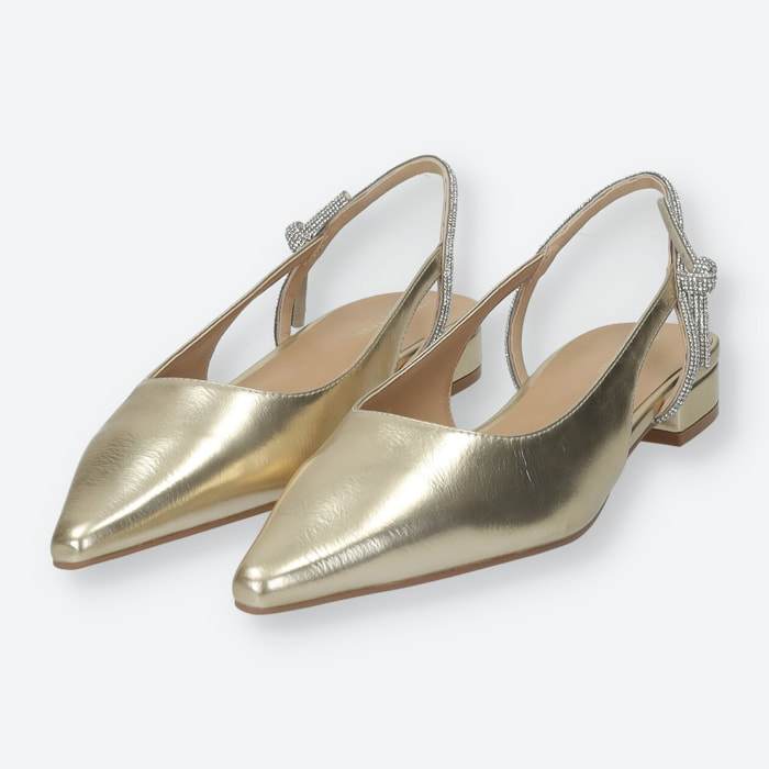 Ballerine Donna Tata Italia Dorato