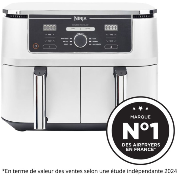 Friteuse sans huile NINJA Foodi Max Dual zone 9,5L AF400EUWH