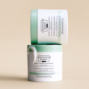 Scrub Crème Hydratant  - Pré-Shampooing Exfoliant Doux à l'Aloé Vera 250 ml