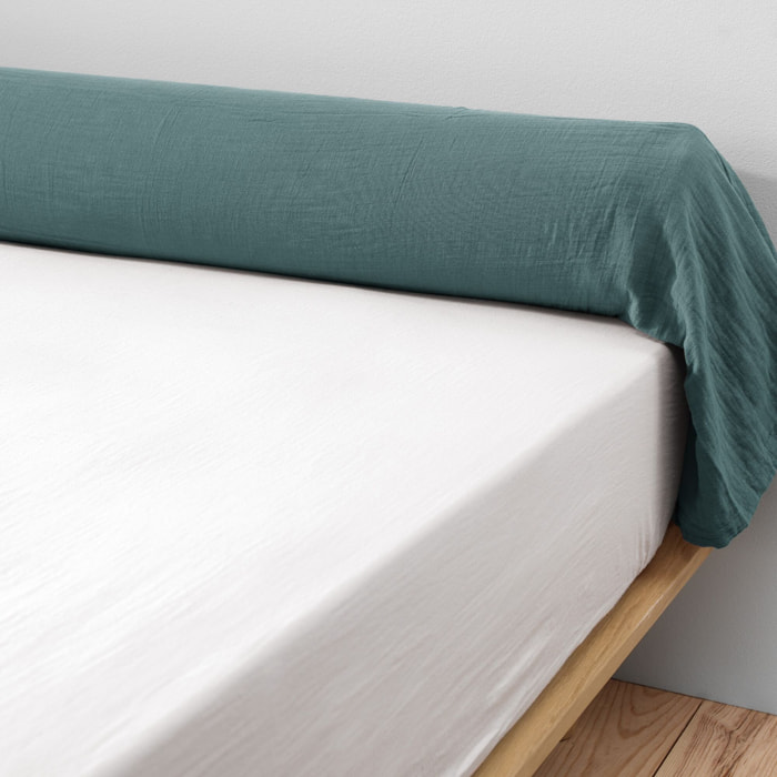 Taie De Traversin 85x185cm 100% gaze De Coton Canard