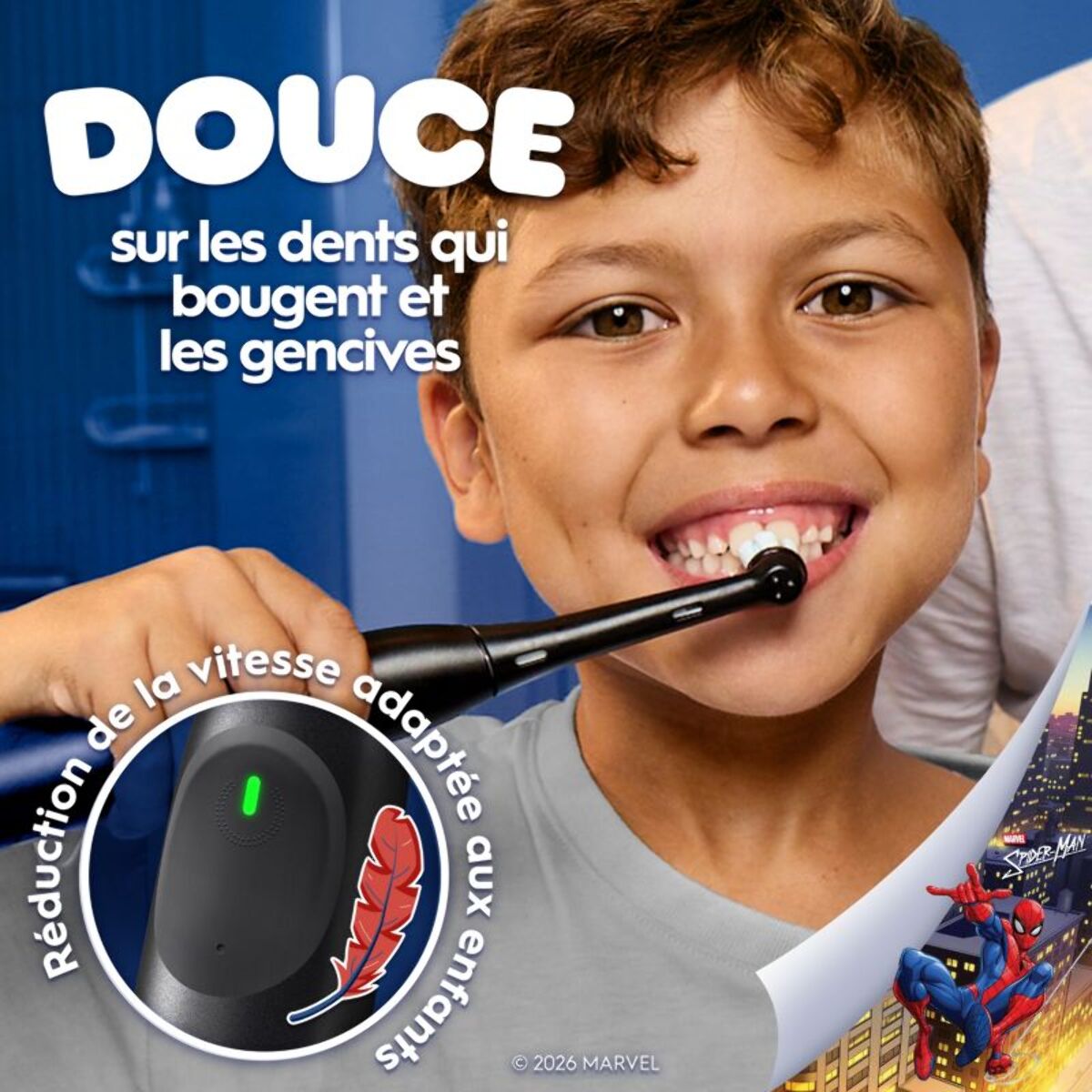 Brosse à dents électrique ORAL-B iO2 Kids Spiderman + Travel Case