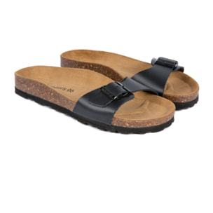SANDALIA BABUNKERS NEGRO