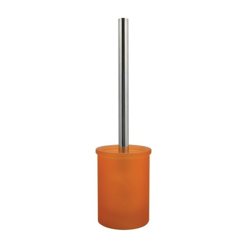 Brosse Wc avec support Verre YOKO Misty Orange Spirella