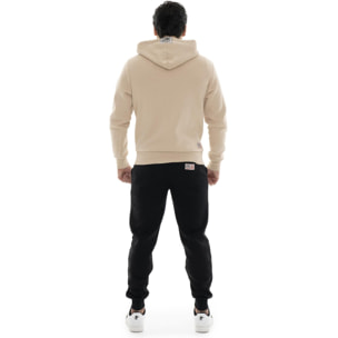 Tuta da uomo con cappuccio e zip Leone 1947 Apparel Vintage Small Logo