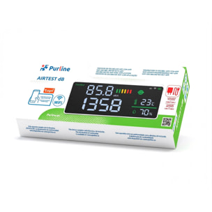 Medidor de Decibelios WIFI con control por App AIRTESTdB PURLINE