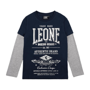 T-shirt da bambino a manica lunga Leone 1947 Wacs