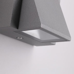 Forlight Aplique Ip54 Loyd Single Emission Led 2,1W 3000K Gris 96Lm