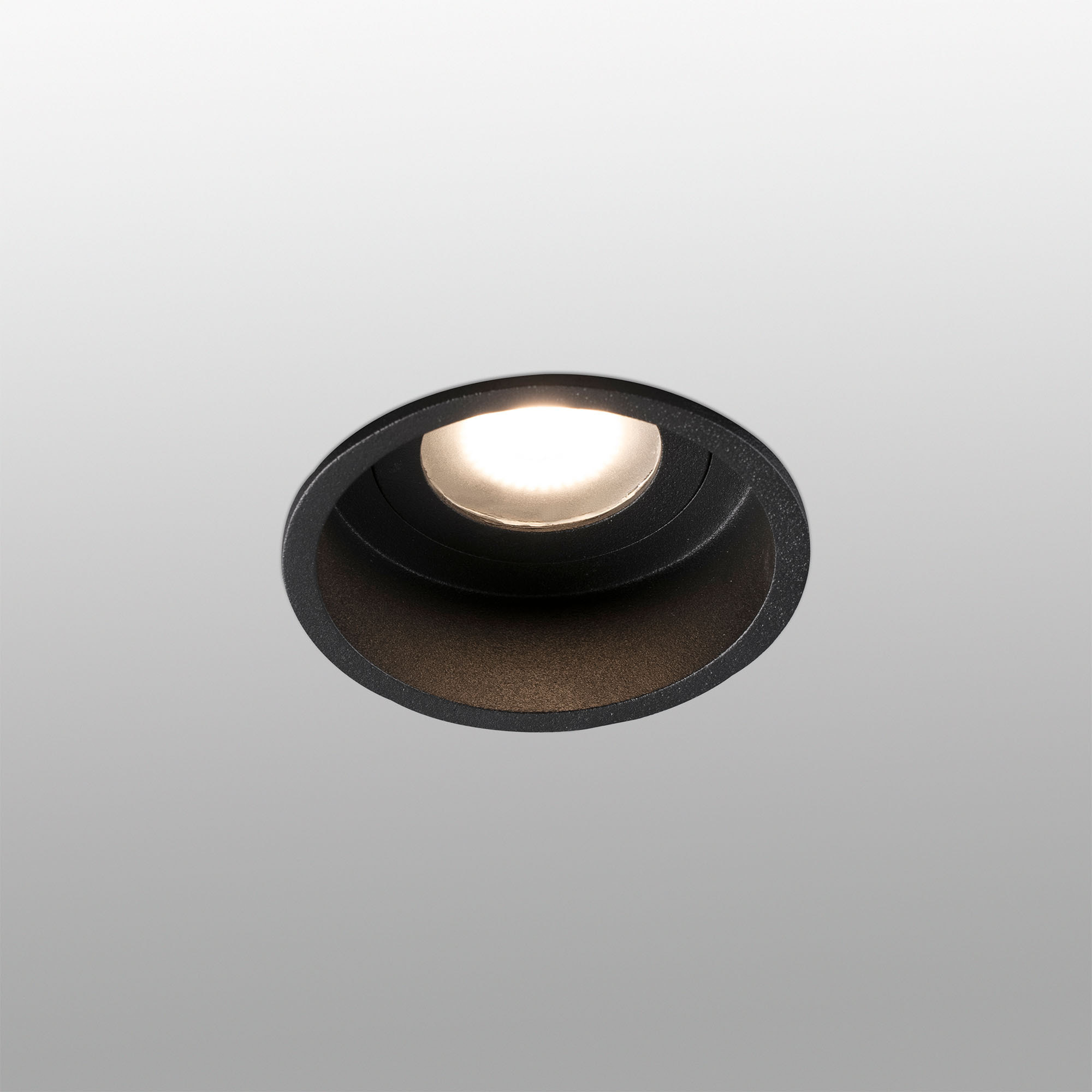 HYDE R Lampe encastrable noir rond