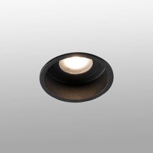 HYDE R Lampe encastrable noir rond