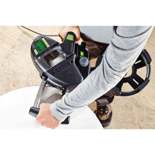 Plaqueuse de chants FESTOOL CONTURO KA 65-Plus + Plateau de guidage - 577836