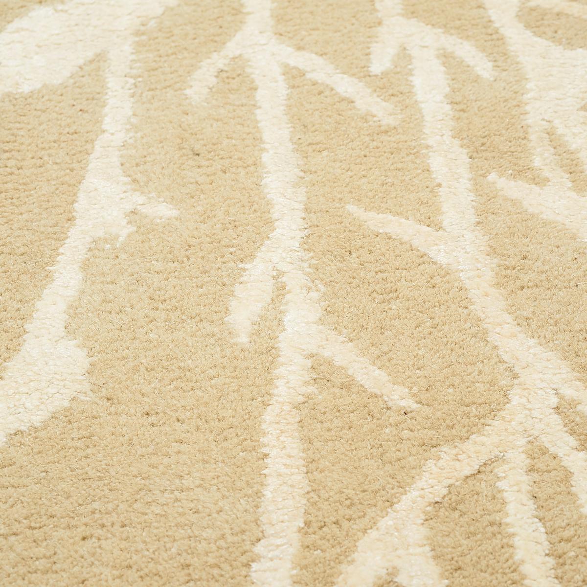 Tapis salon et chambre fait main en laine motif abstrait WAIL