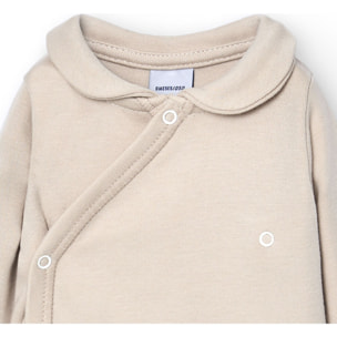 Body cruzado bebé manga larga con cuello