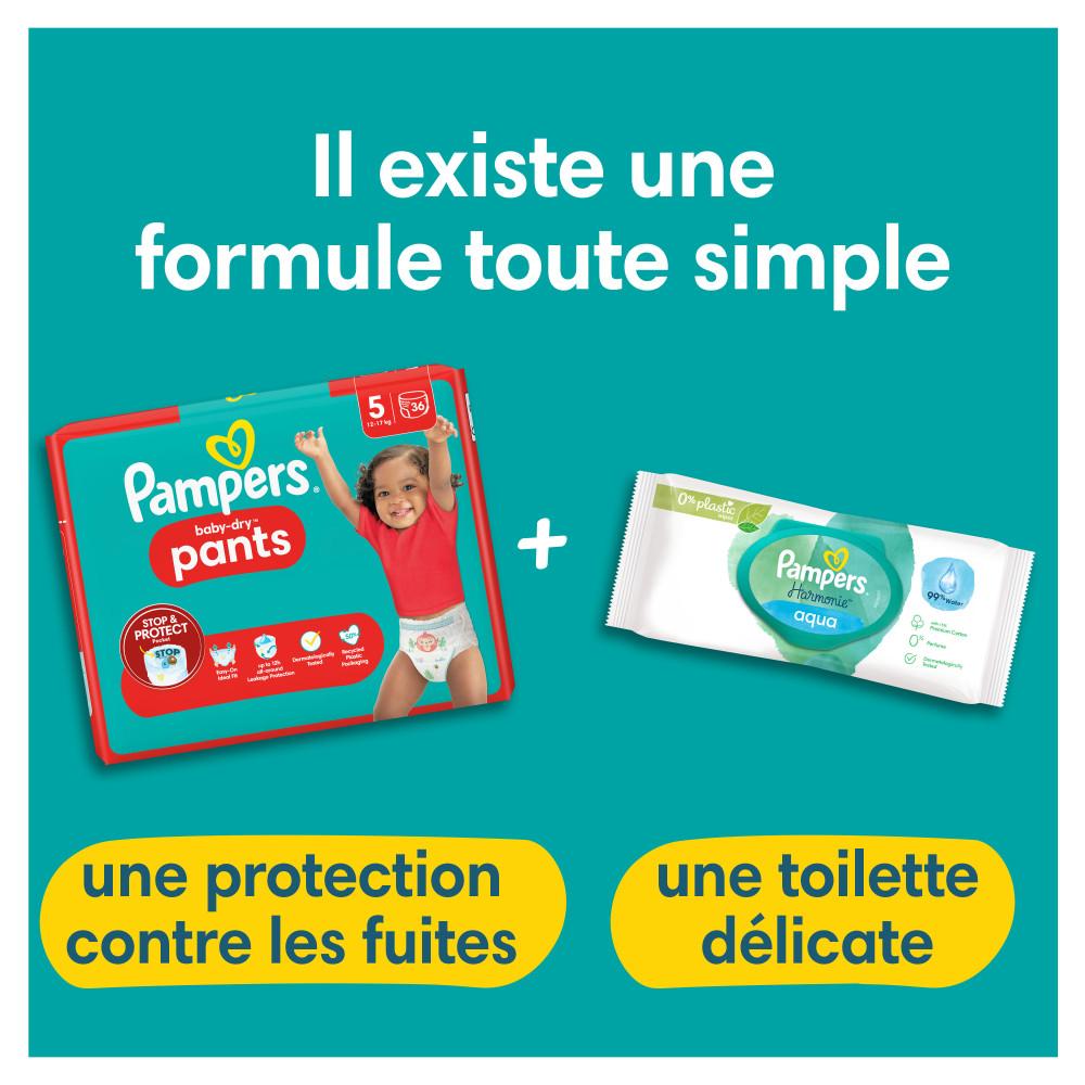 PAMPERS : Baby-Dry Pants - Couches-culottes taille 6 (14-19 kg