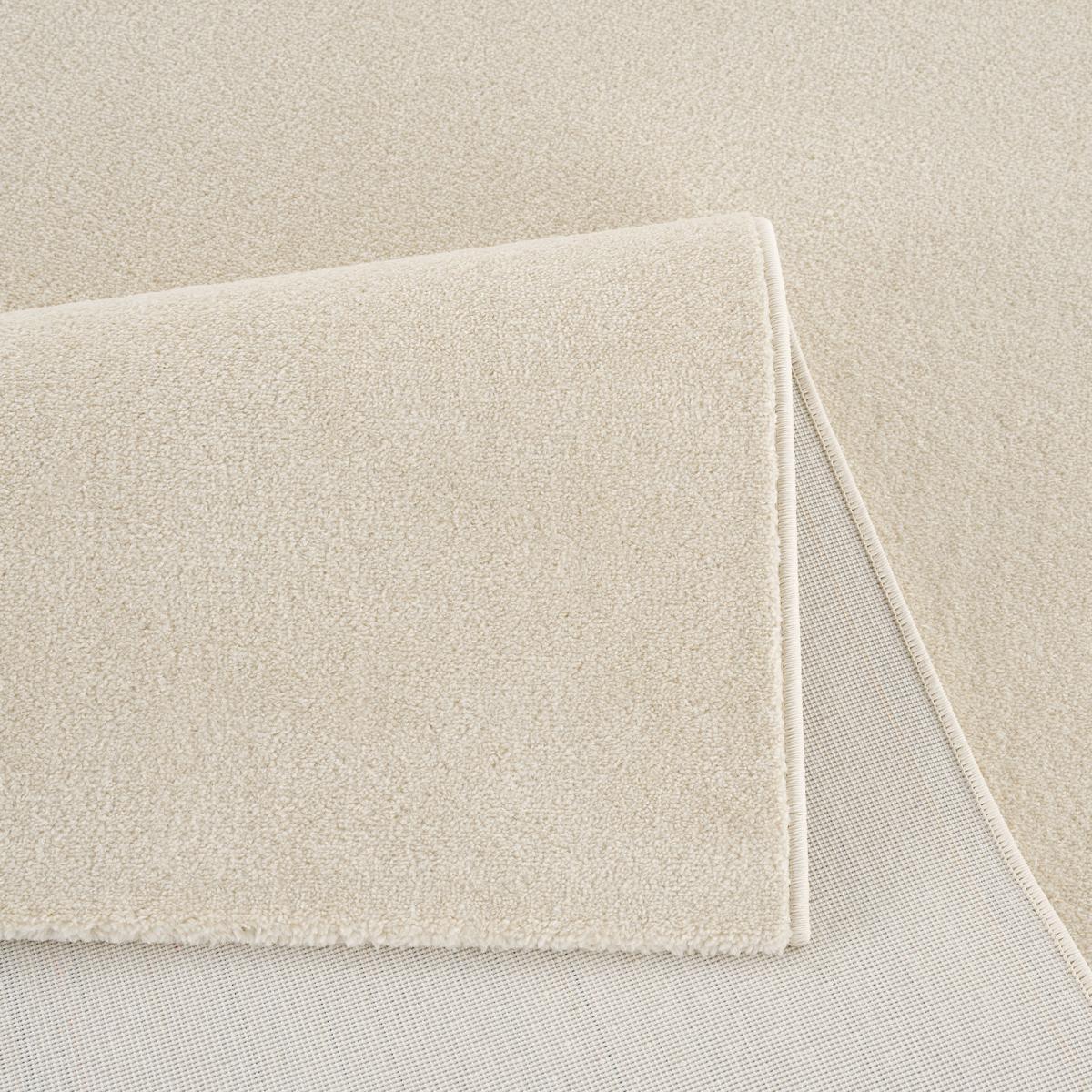 Tapis salon et chambre tissé motif uni PAJU