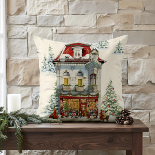 Housse de coussin Christmas City B