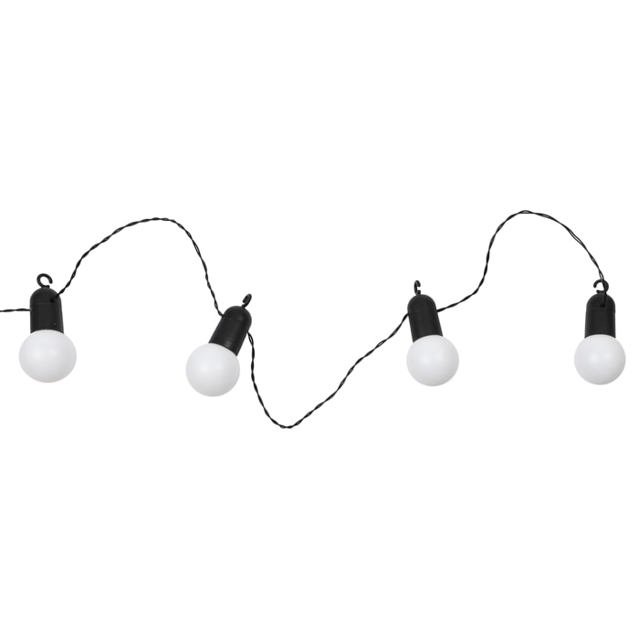 Guirlande Ampoules Blanches 20 Leds 5m70