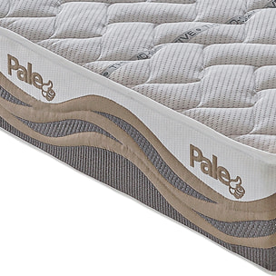 Materasso 120x190 Micromolle e Memory Foam - Alto 25 cm - Sfoderabile - Tessuto Thermosensitive