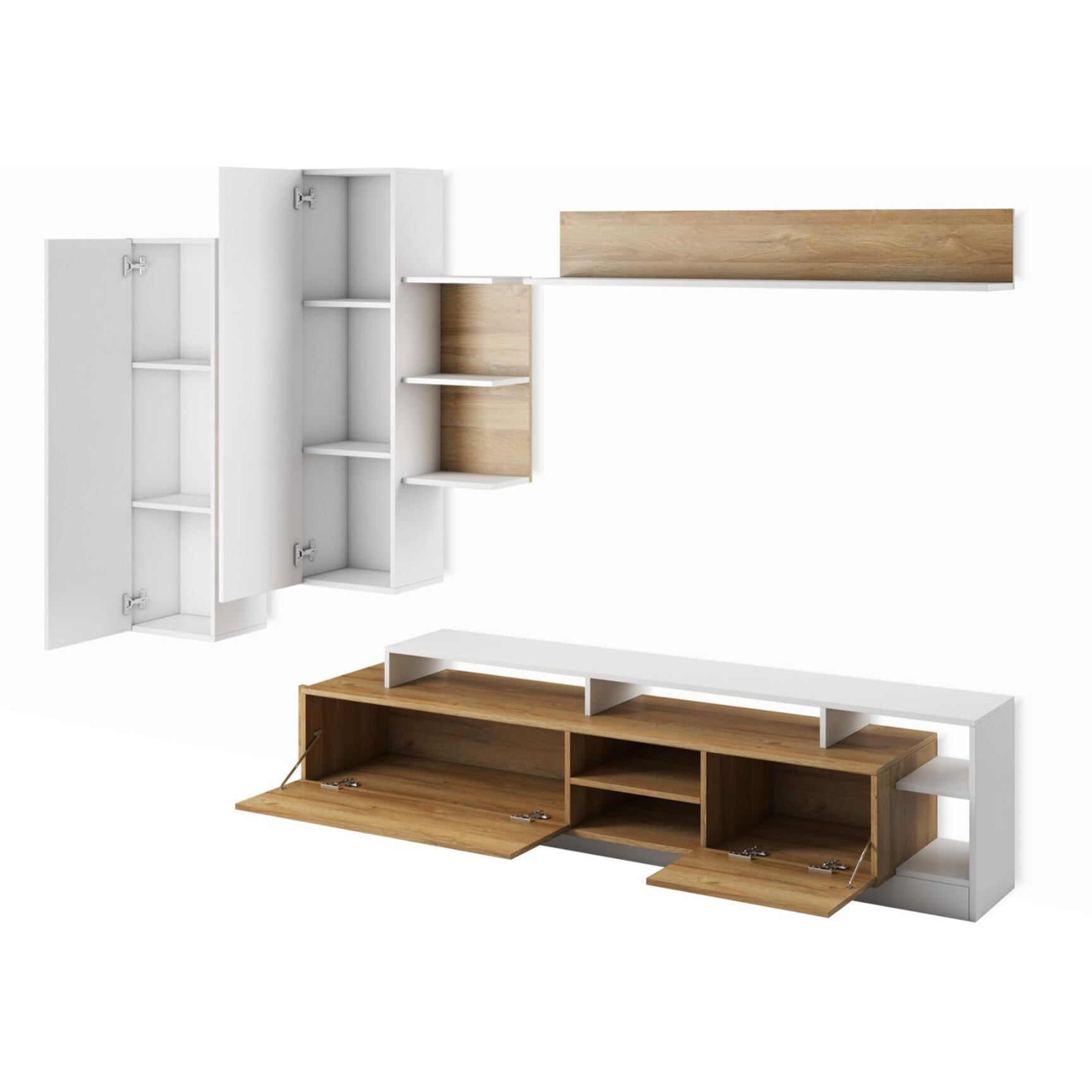 Oresteluchetta Parete soggiorno JOPLIN WHITE