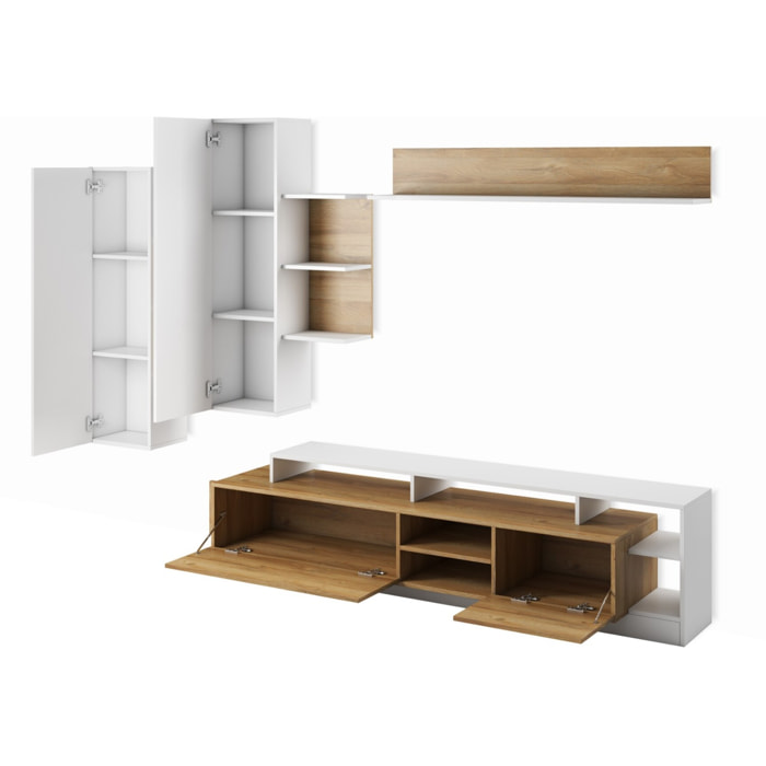 Oresteluchetta Parete soggiorno JOPLIN WHITE