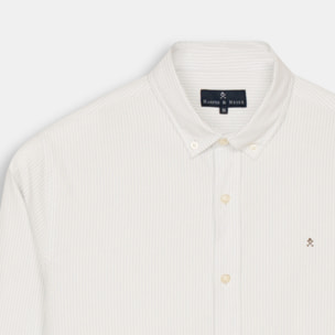CAMISA MEDITERRANEO STRIPED OXFORD