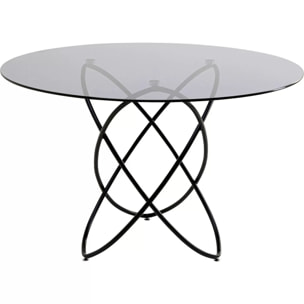 Table Molekular 120cm noire Kare Design
