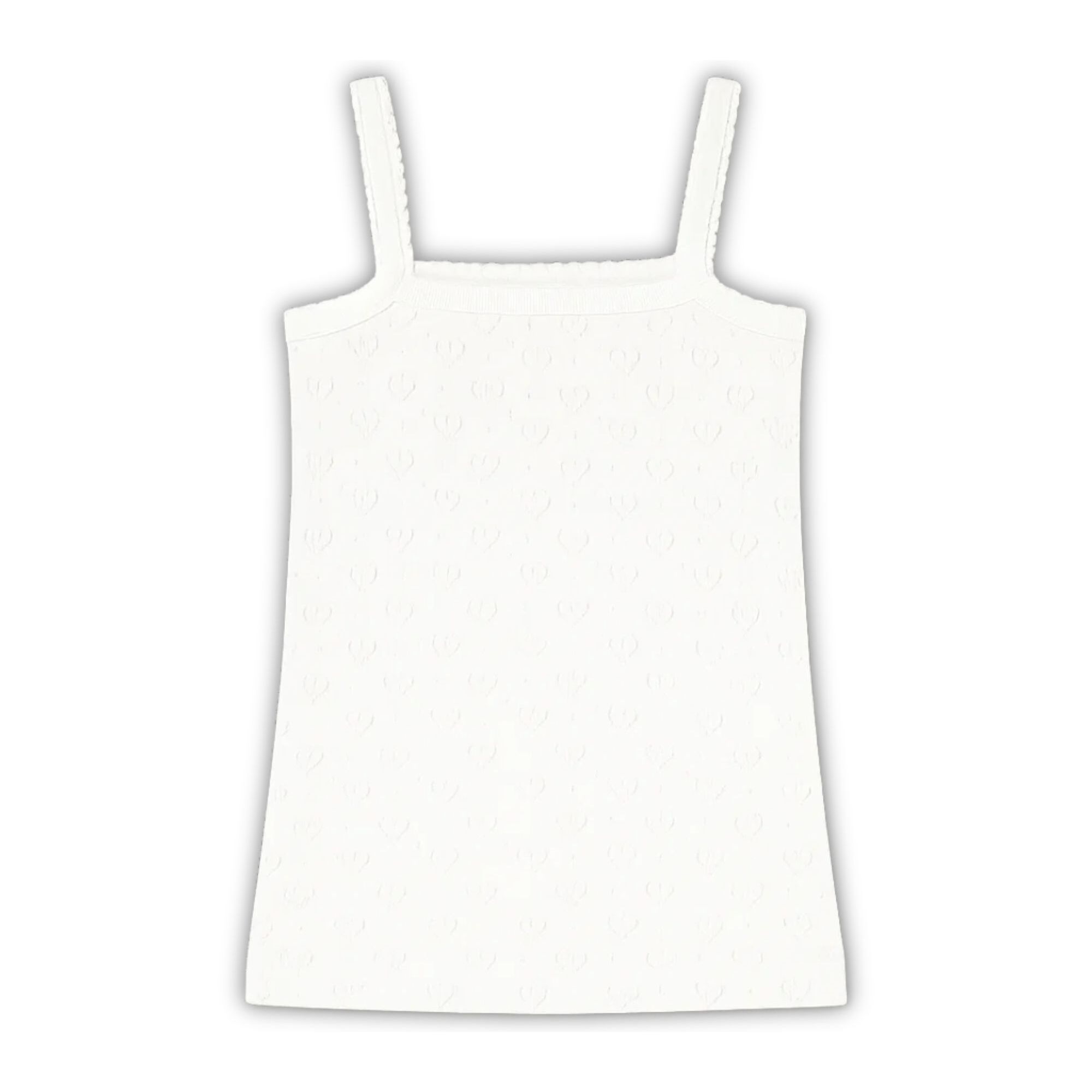 Camiseta Tir,Fino Calado Corazones