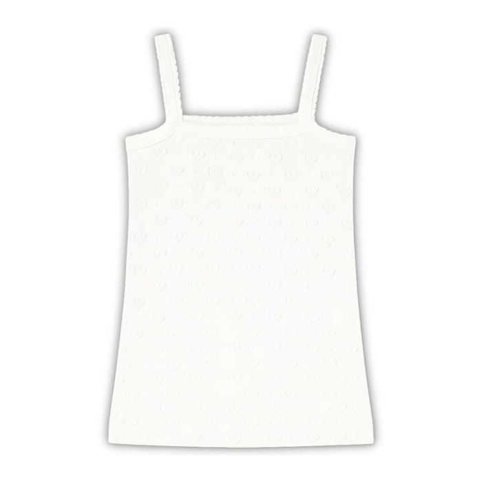 Camiseta Tir,Fino Calado Corazones