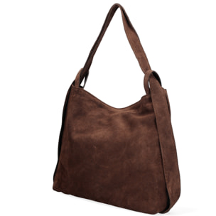 Borsa a mano da donna Made in Italy - Modello Silvana Chic - Pelle - 37.0 x 37.0 x 9.0 cm
