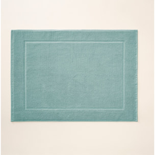 Tapis de bain coton peigné - 600 g/m2 turquoise