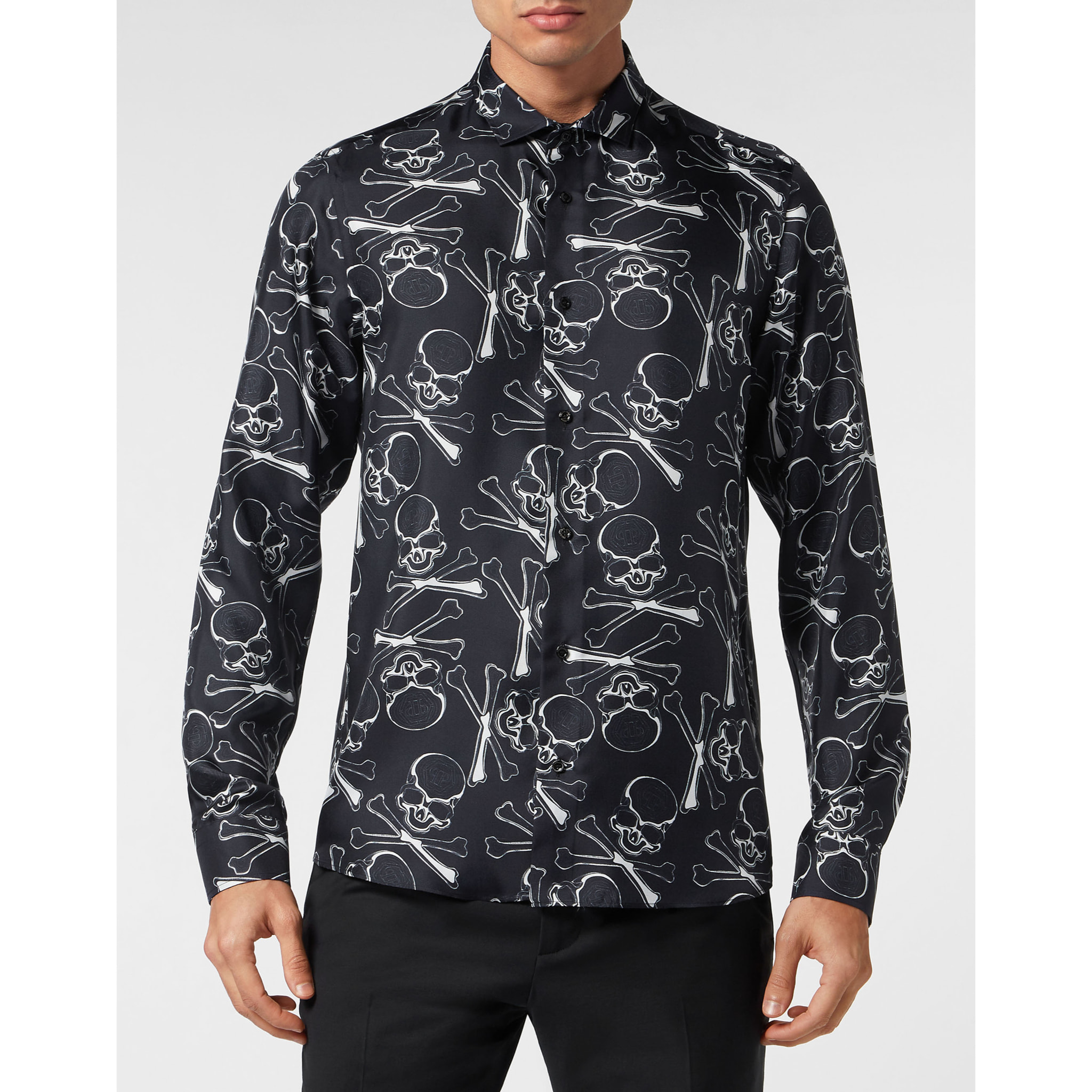 PHILIPP PLEIN Camisa SKULL BONES