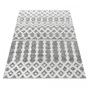 Tapis salon et chambre tissé motif scandinave REDA
