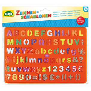 Stencil - Alfabeto, Numeri e Simboli