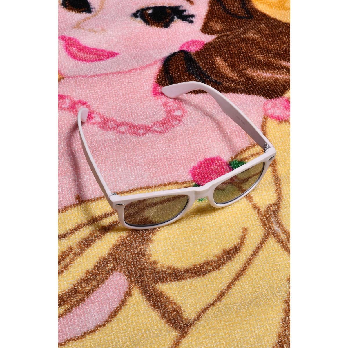 Tapis enfant Belle, lavable en machine à 30°C