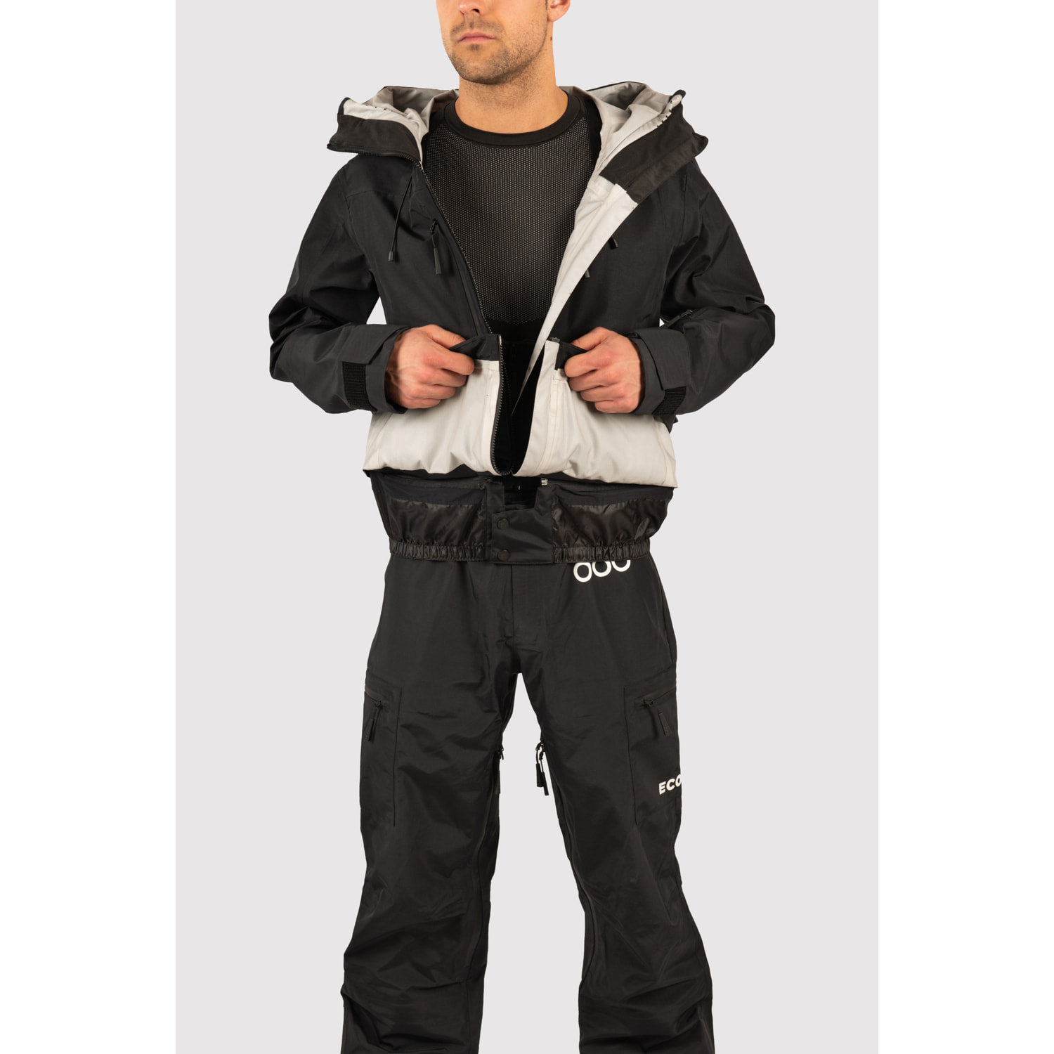 Chaqueta ECOExplorer Jacket Men marca ECOON - Negro