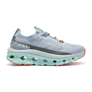 Zapatillas Deportivas  Mujer Aero Light Azul Claro