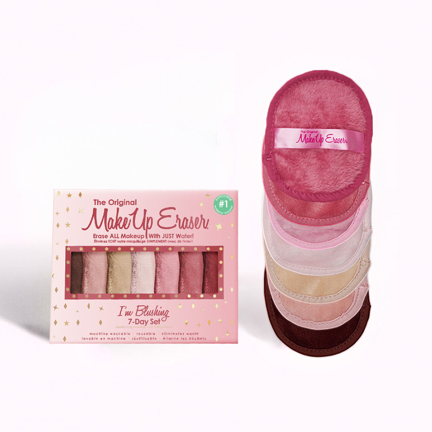 I'm Blushing - Serviette Démaquillante Réutilisable x7