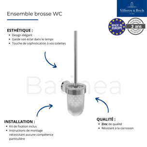 Ensemble brosse WC Elements - Tender