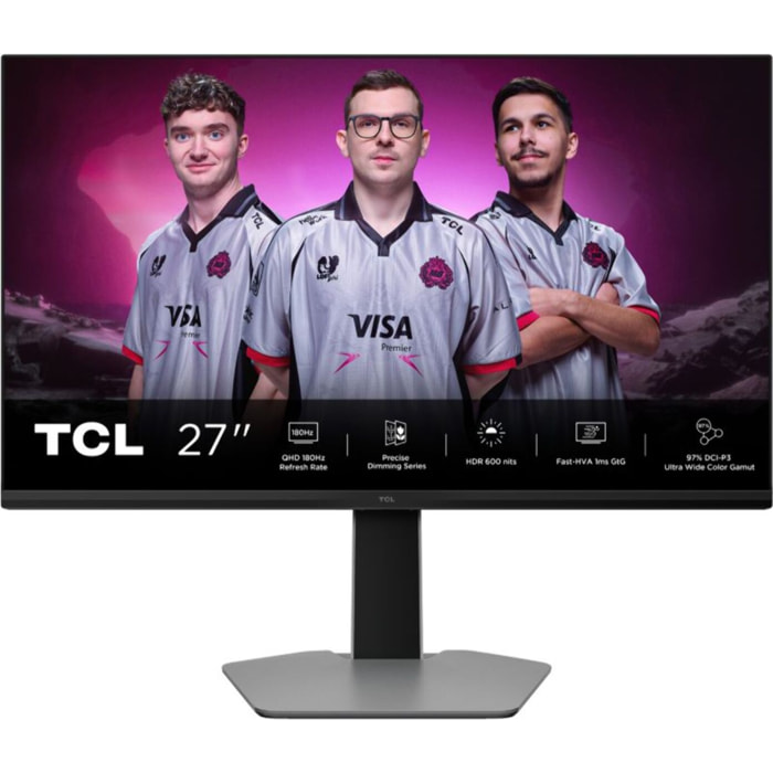 Ecran PC Gamer TCL QD-Mini LED 27G64 180Hz 27''