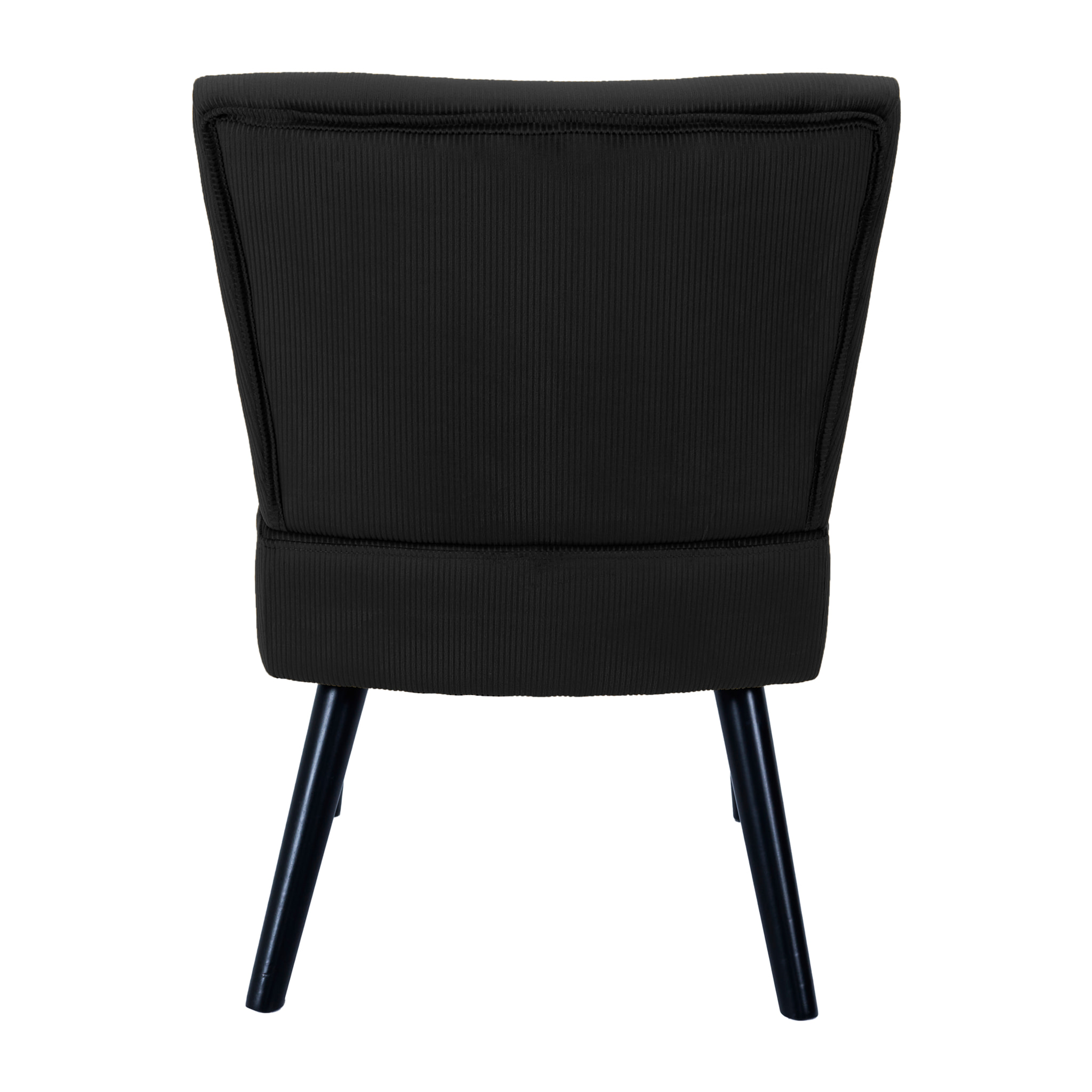 Fauteuil Crapaud Giulia Noir