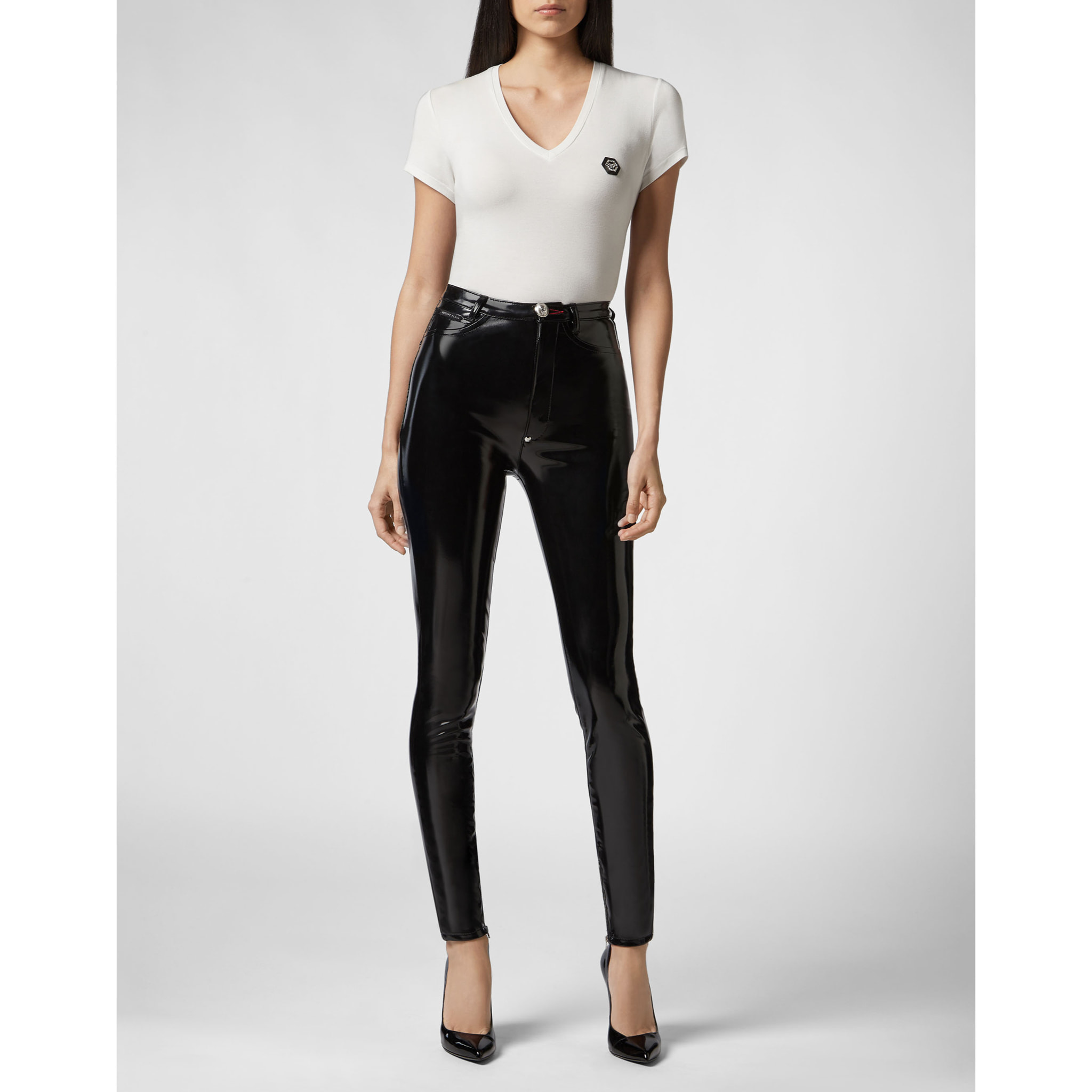 PHILIPP PLEIN Super High Waist Jegging Statement