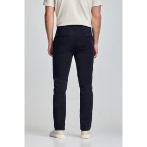 Pantalón chino Slim Moore azul marino